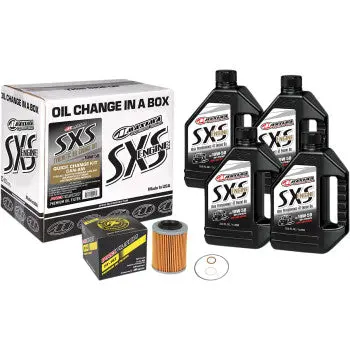 X3 Sxs Quick Change Kit 10W50/5W-40 With Oil Filter By Maxima Racing Oils - Can-Am Maverick X3 (All Models) 1