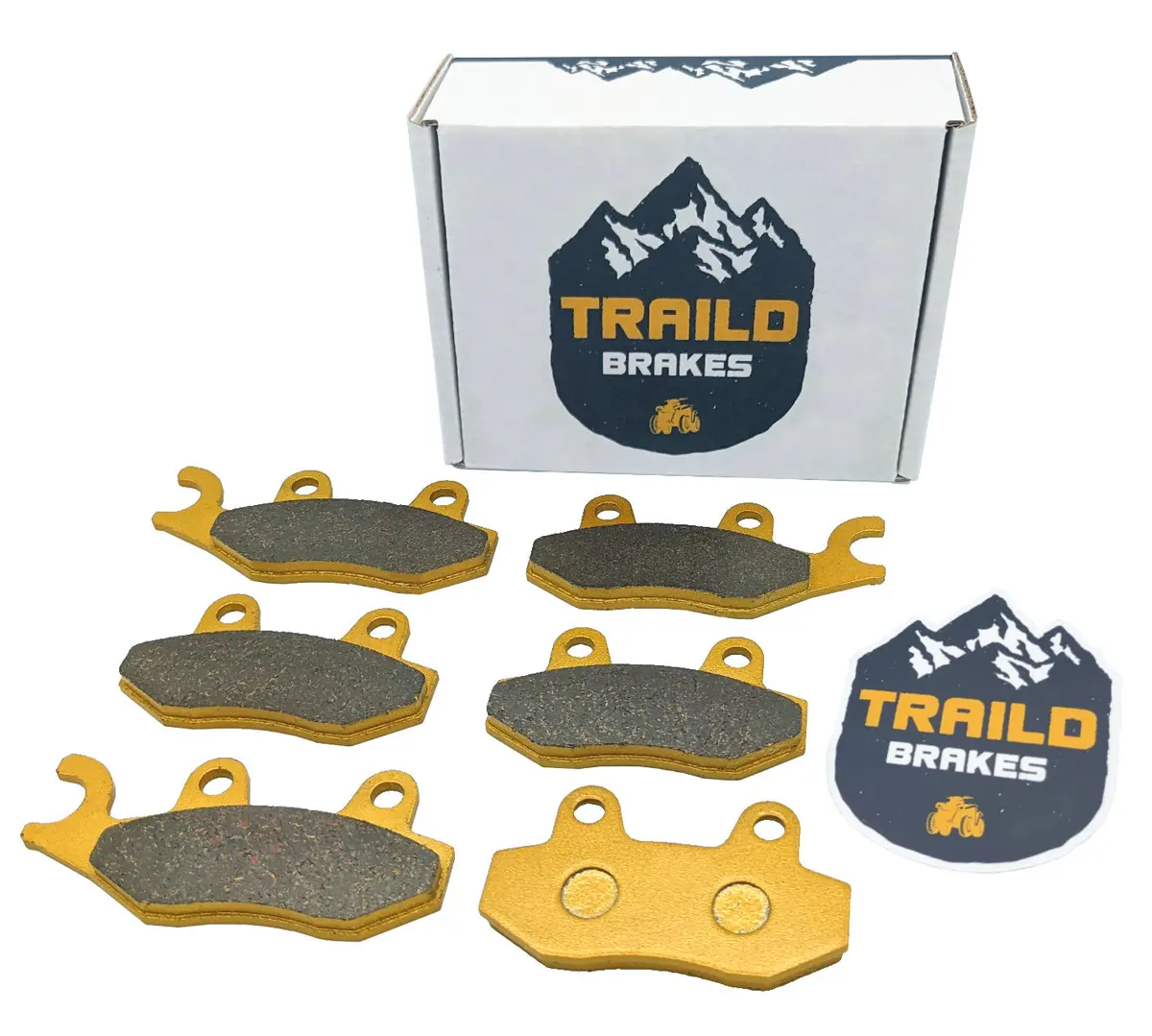 Traild Can Am Commander 1000R/800R 2011-2020 Ceramic Brake Pad Set 1