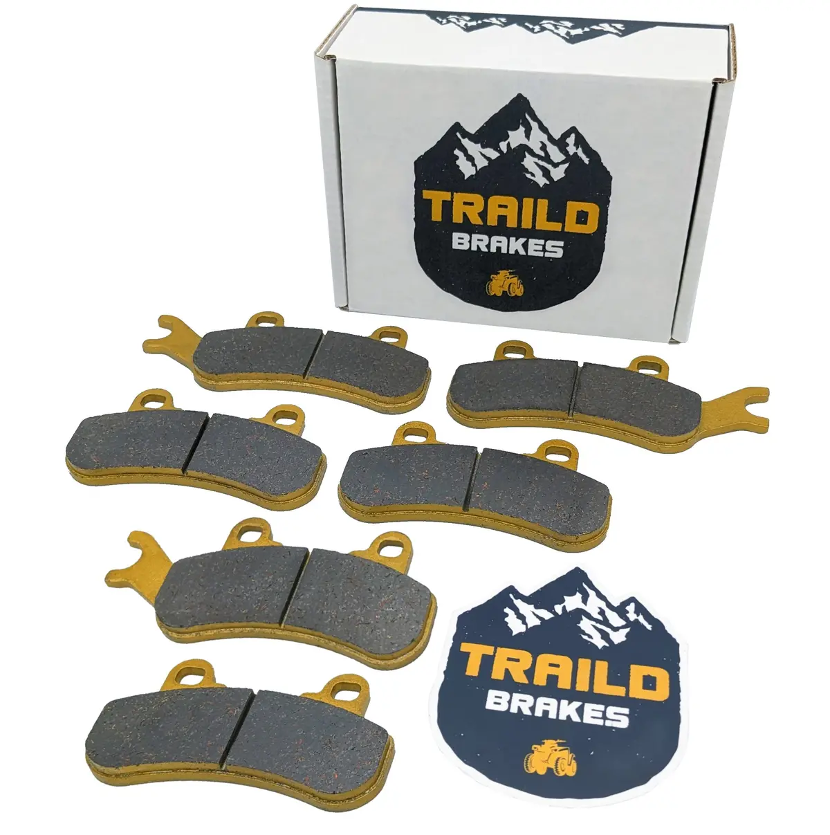 Traild Can-Am Defender Hd5 2017-2021 Ceramic Brake Pad Set 1