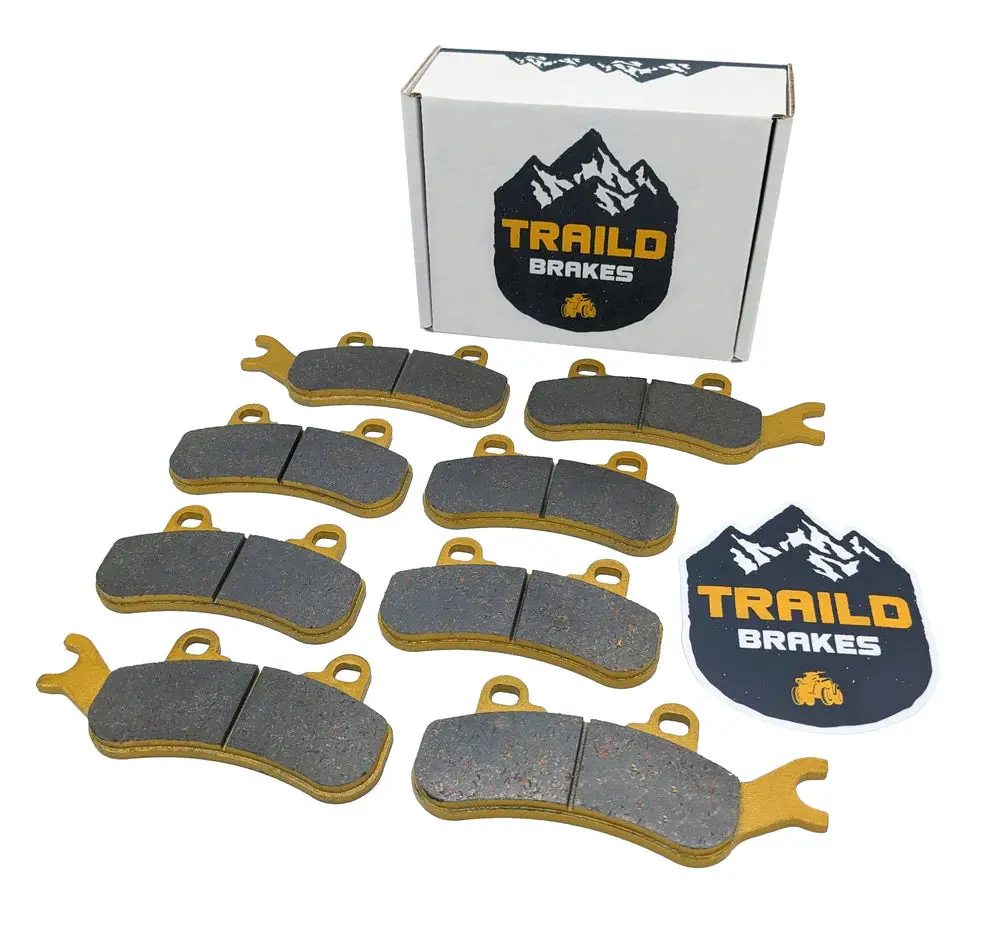 Traild Can-Am Defender Max Hd7 Hd8 Hd9 Hd10 Hd11 6X6 & Pro 2017-2026 Ceramic Brake Pad Set 1