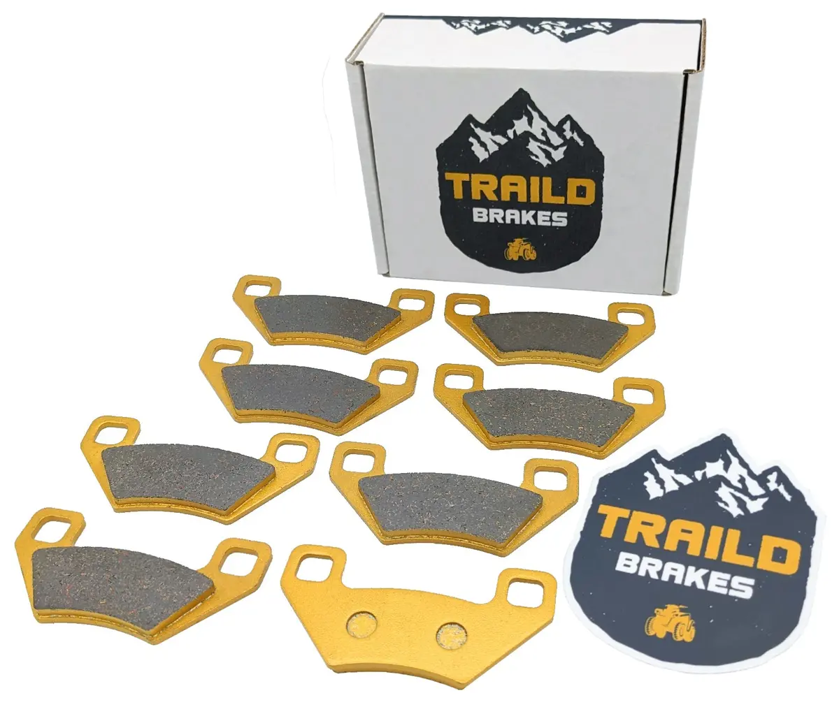 Traild Arctic Cat Wildcat 1000/X/Gt/Ltd/Wildcat Trail 700 2012-2020 Ceramic Brake Pad Set 1