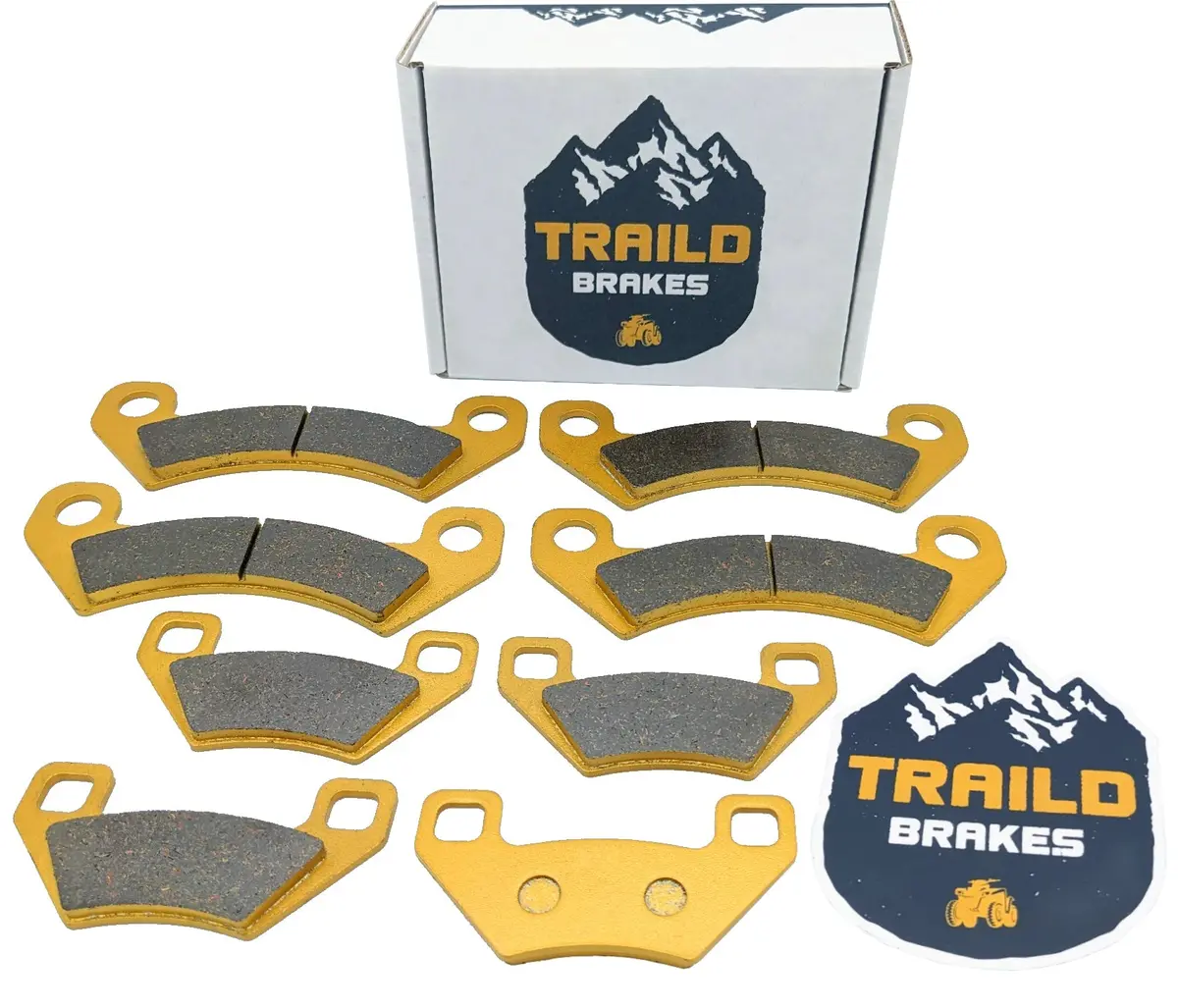Traild Arctic Cat Wildcat X/Wildcat 4 X 2013-2018 Ceramic Brake Pad Set 1