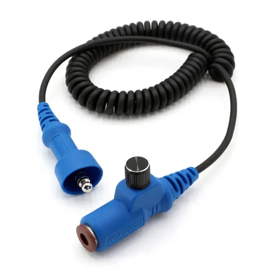 Headset And Helmet Kit Extension Cable With Volume Control 1
