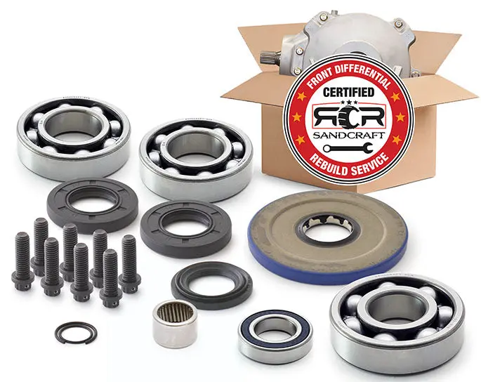 Sandcraft - Bulletproof Front Differential Re-Build – 2017-2019 Can-Am Visco Lok 1