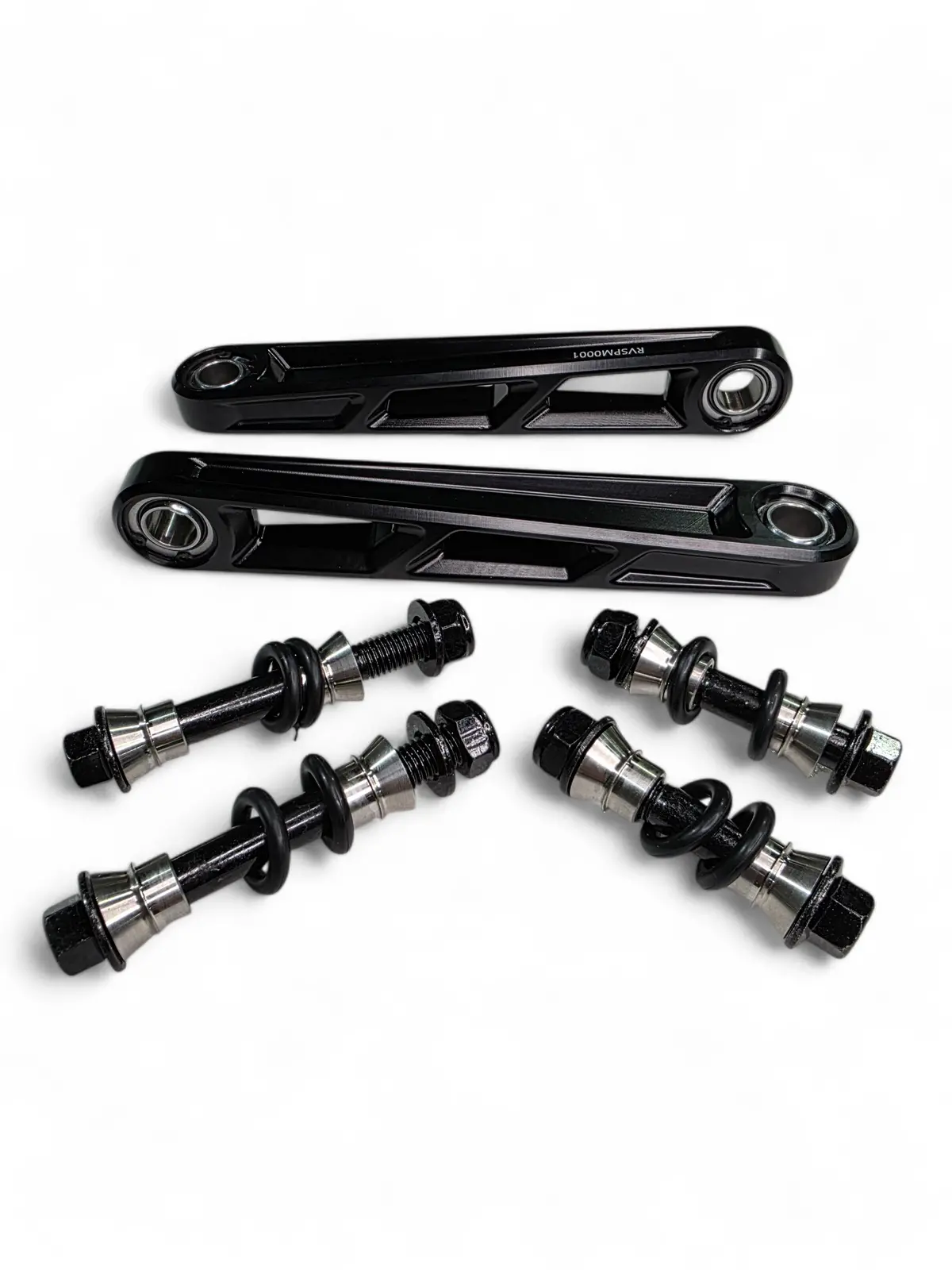 Elektric Offroad Designs 2024+ Can Am Maverick R Front Sway Bar Links Anodized Black 1