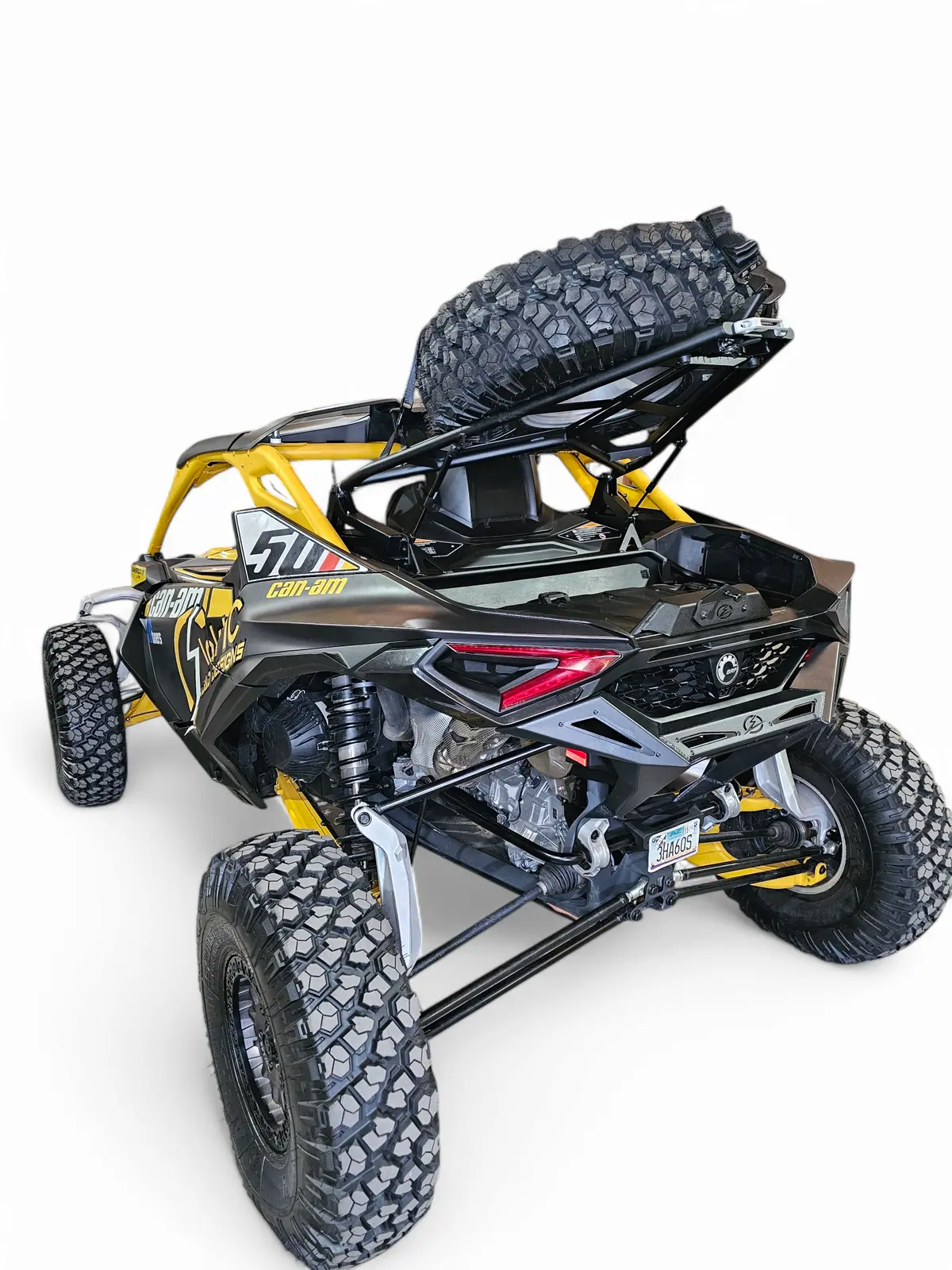 Elektric Offroad Designs 2024 Can-Am Maverick R Eod Volt Tire Rack (Fits All Mav R's) 1