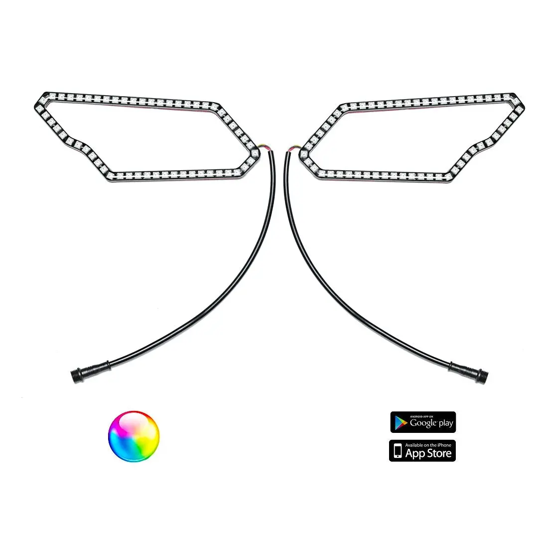 Whips 187 Style Can-Am Halos W/ Control Harness By 5150 Whips 1