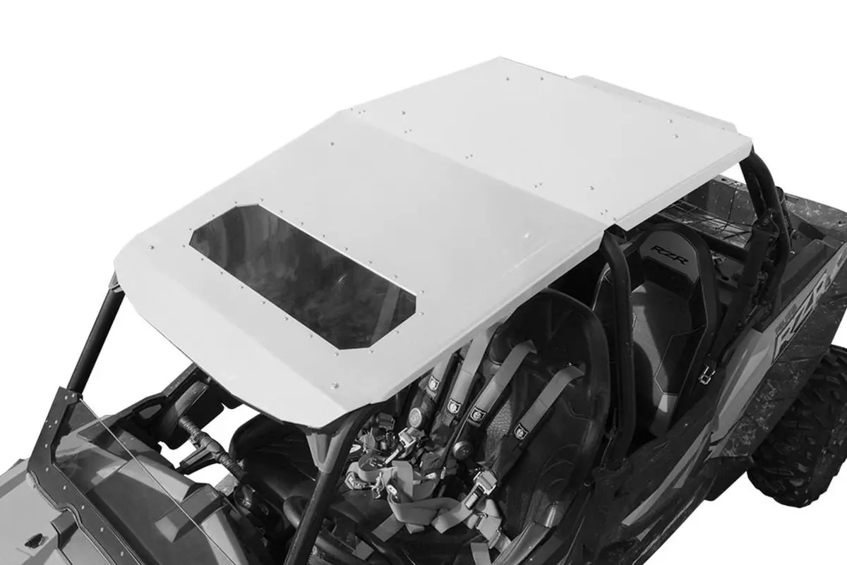 Fast Back Aluminum Roof Rzr 900 4, 1000 4, Xpt 4 With Sunroof By Moto Armor 3