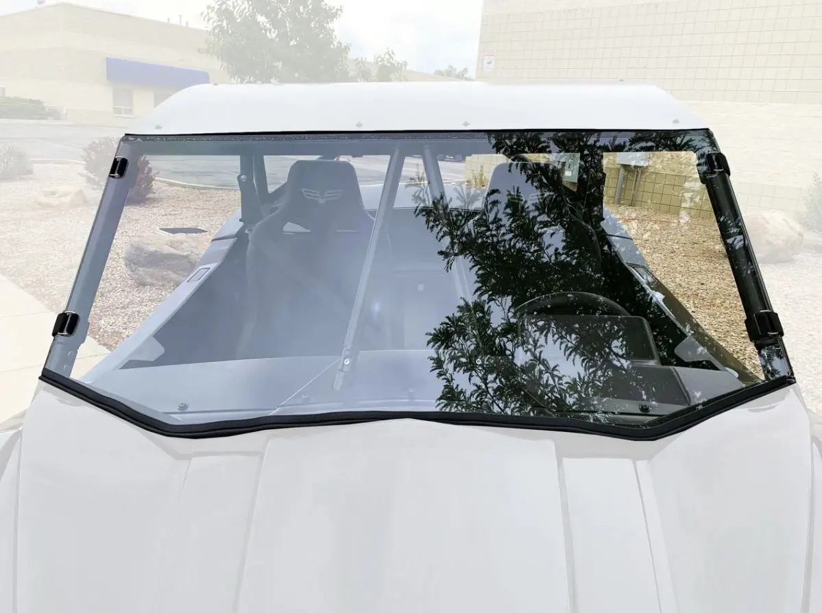 Wildcat Xx Full Polycarbonate Windshield With Quick Straps By Utvzilla 2