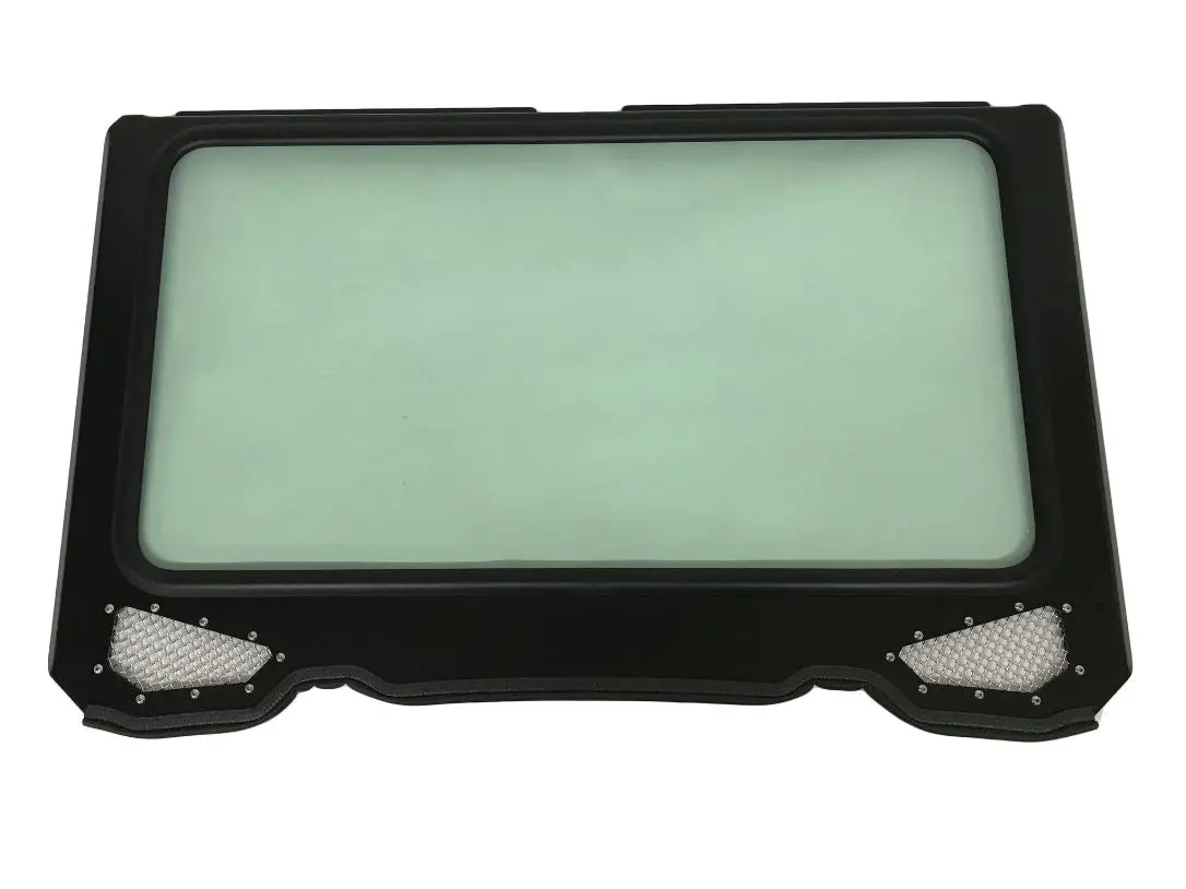 Glass Windshield For Cagewrx Baja Spec Cage 2014-2018 Rzr Xp Turbo, Xp 1000 By Moto Armor 1