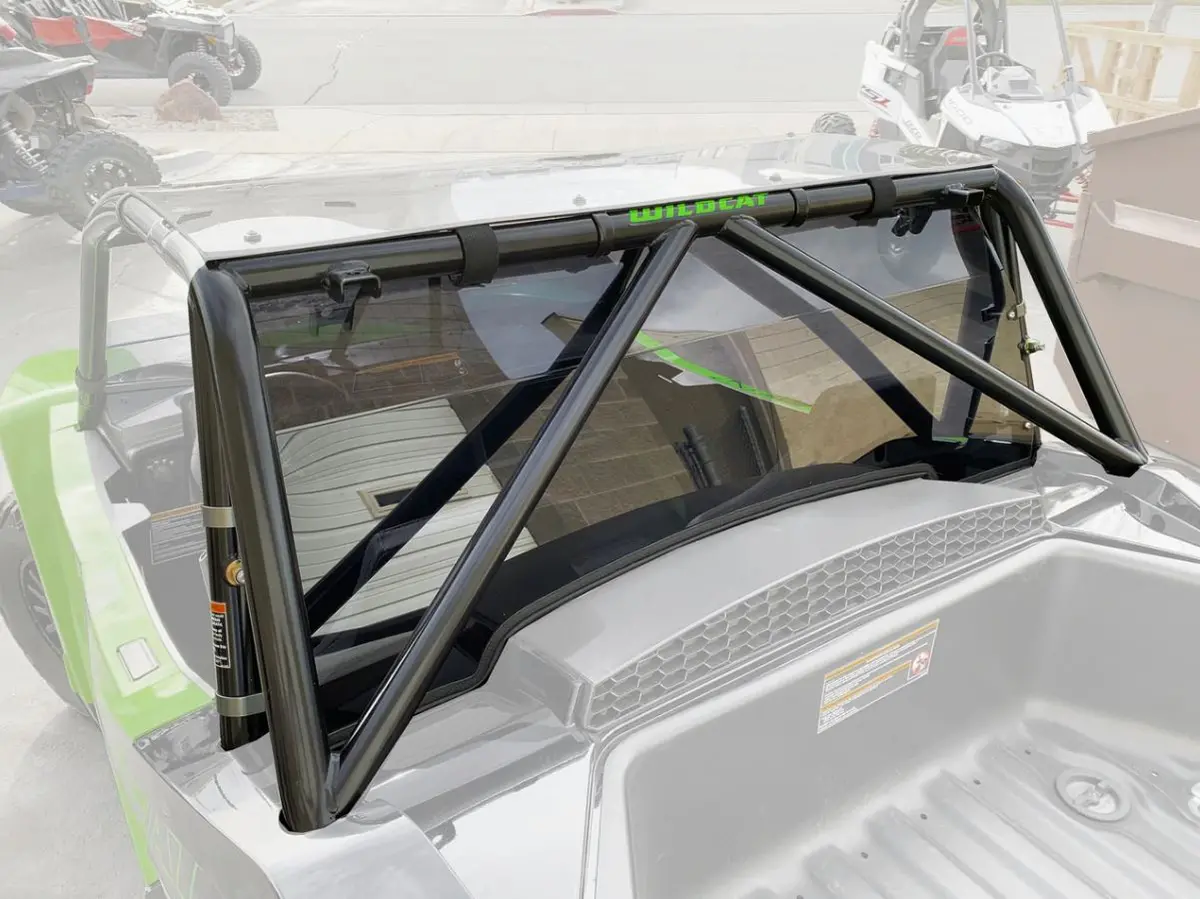 Wildcat Xx Tinted Rear Window / Windshield By Utvzilla 1