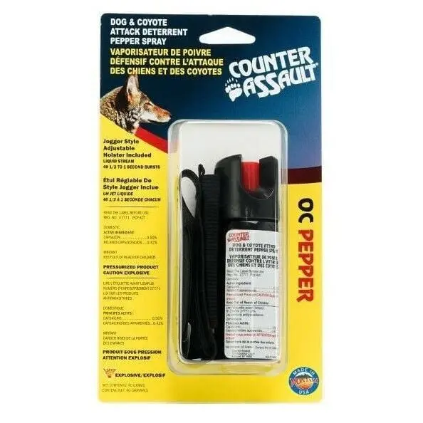 Counter Assault Dog & Coyote Spray W/Holster 1