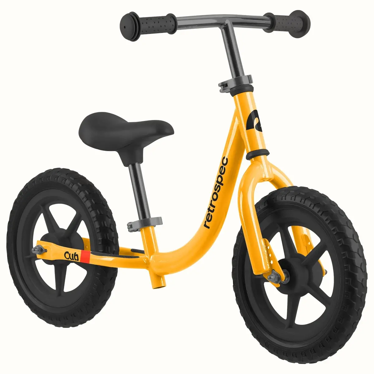 Retrospec Cub Balance Bike (18Mo - 4Yrs) Saffron Yellow 1