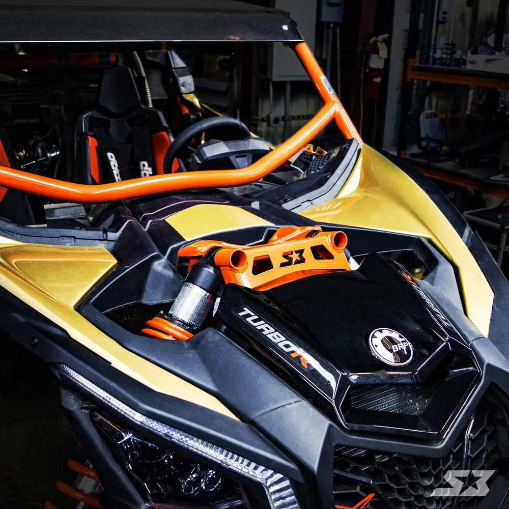 S3 Powersports Maverick X3 Front Shock Tower Brace 6