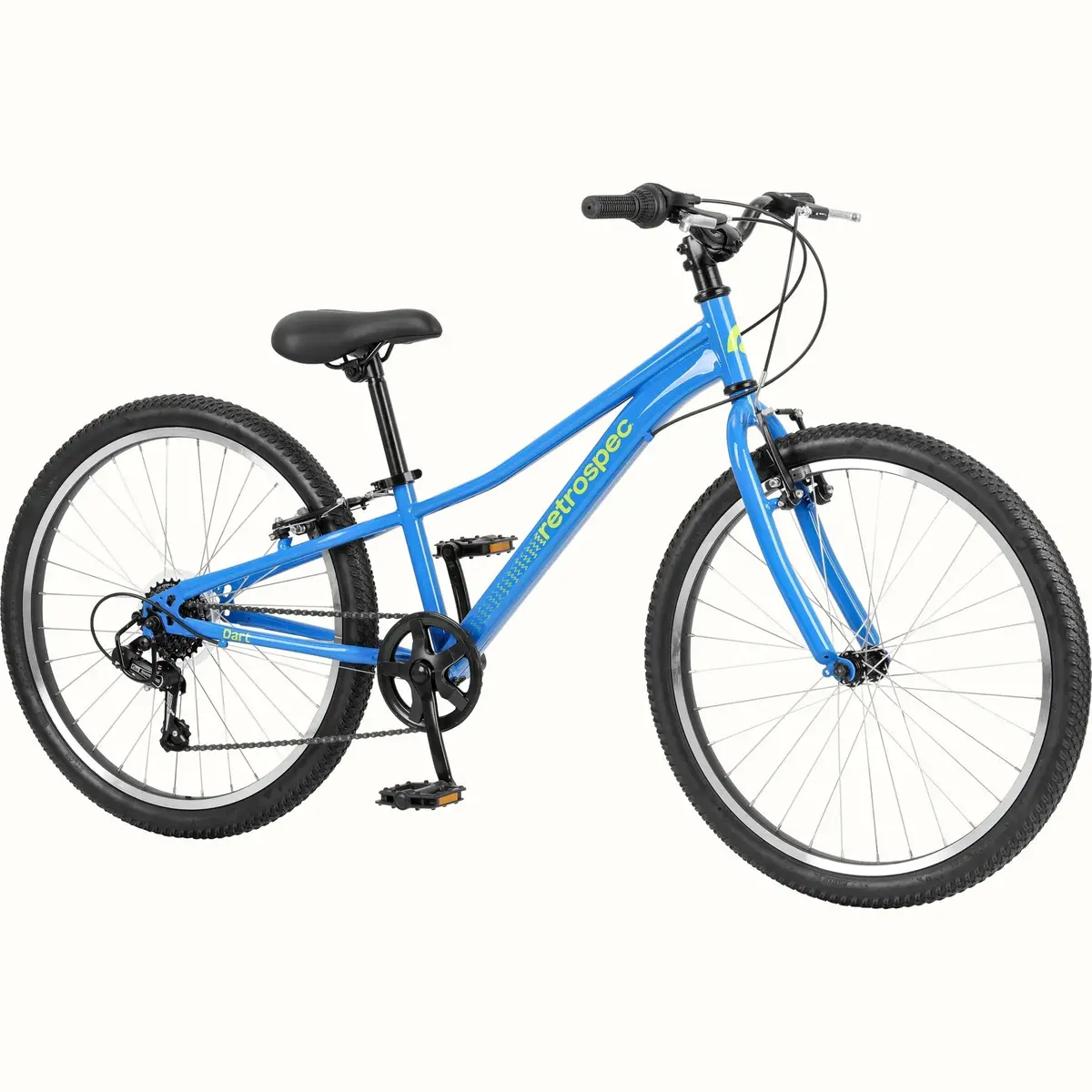 Retrospec Dart 24" Kids Bike, 7 Speed (8-11 Years) Blue Tang 1