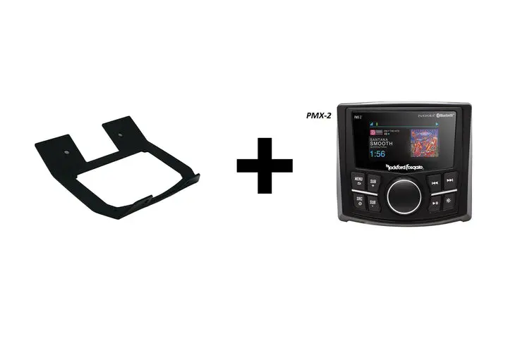 Can Am X3 Rockford Fosgate Pmx 2 Dash Mount By Utv Stereo 1