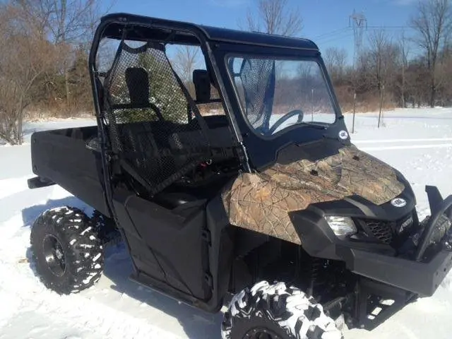 Pioneer 700 Laminated Glass Windshield With Wiper By Emp 2
