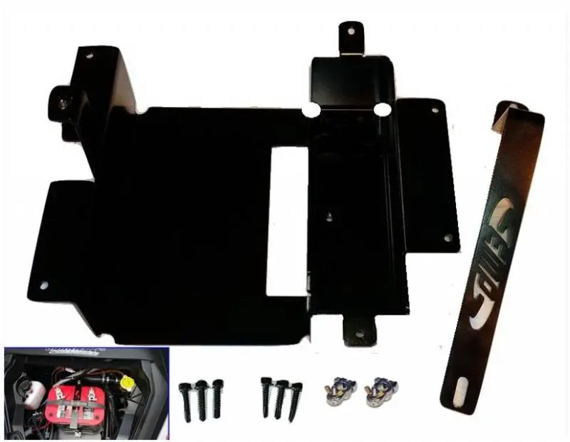 Can-Am Maverick X Ds (Turbo) Full Size Battery Tray By Emp Extreme Metal Products 1