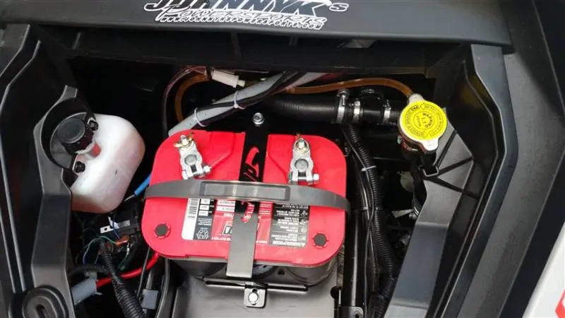 Can-Am Maverick X Ds (Turbo) Full Size Battery Tray By Emp Extreme Metal Products 2