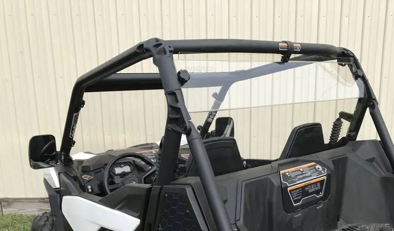 Maverick Trail Hard Coated Polycarbonte Cab Back/Dust Stopper By Extreme Metal Products 1