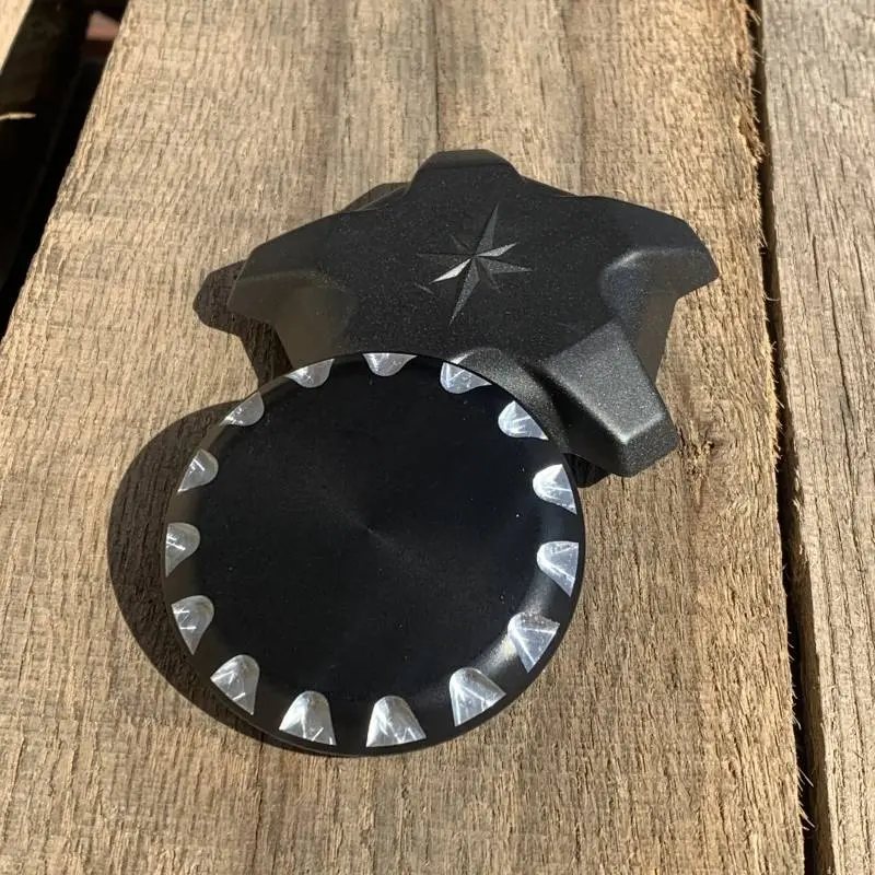 Alba Billet Polaris Pro R/Turbo R Wheel Center Caps 1