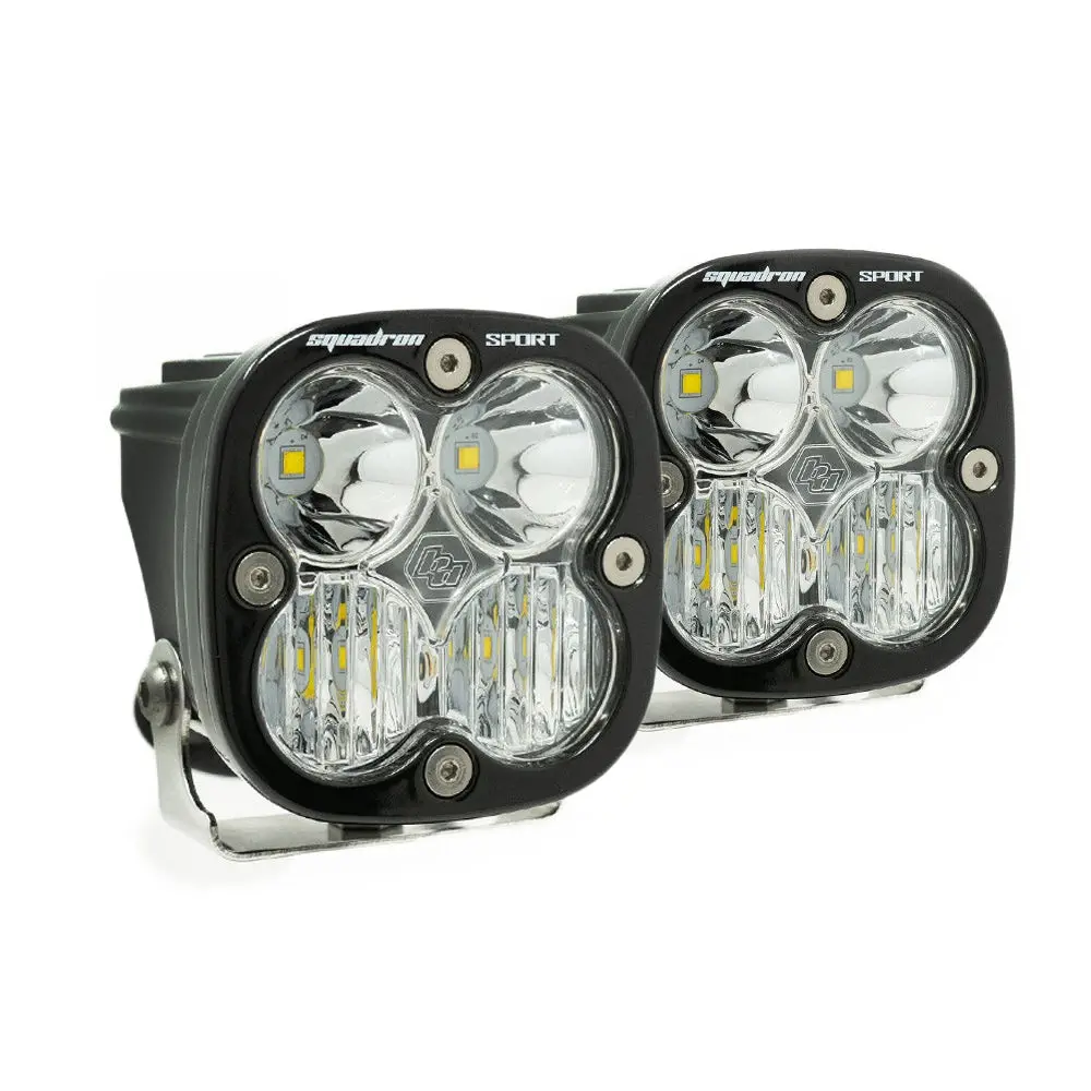 Squadron Sport Black Led Auxiliary Light Pod Pair - Universal 1