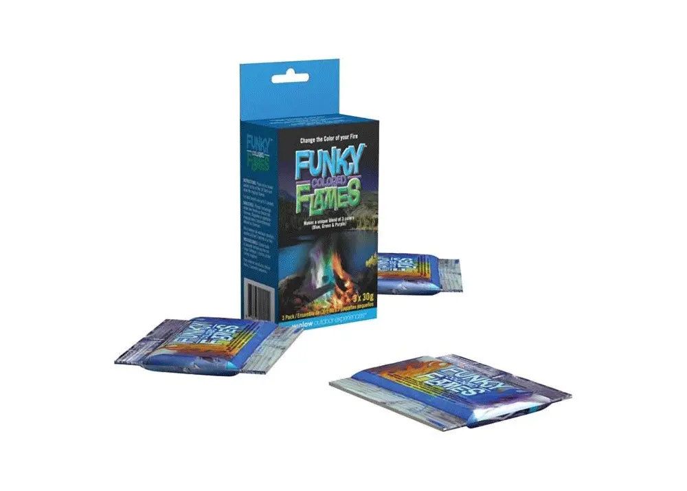 Funky Colored Flames 1