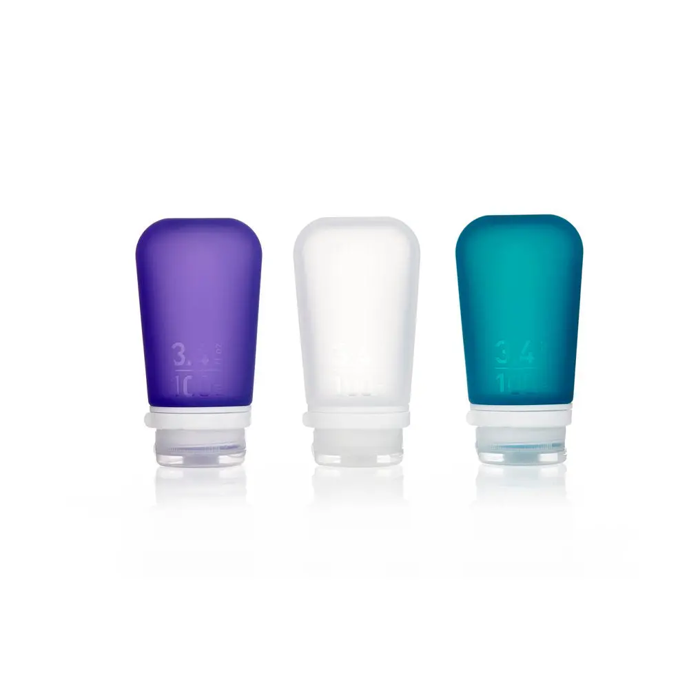 Humangear Go Toob+ 3.4Oz / 100Ml 3-Pack 3