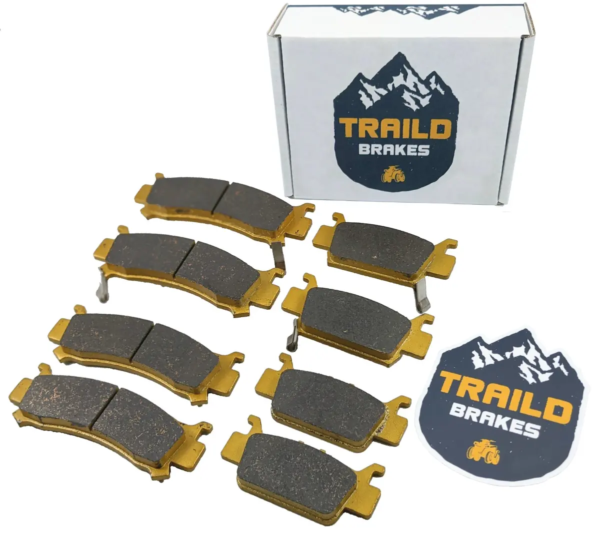 Traild Honda Talon 1000R/1000X/1000X-4 Ceramic Brake Pad Set Front & Rear 2019-2026 1
