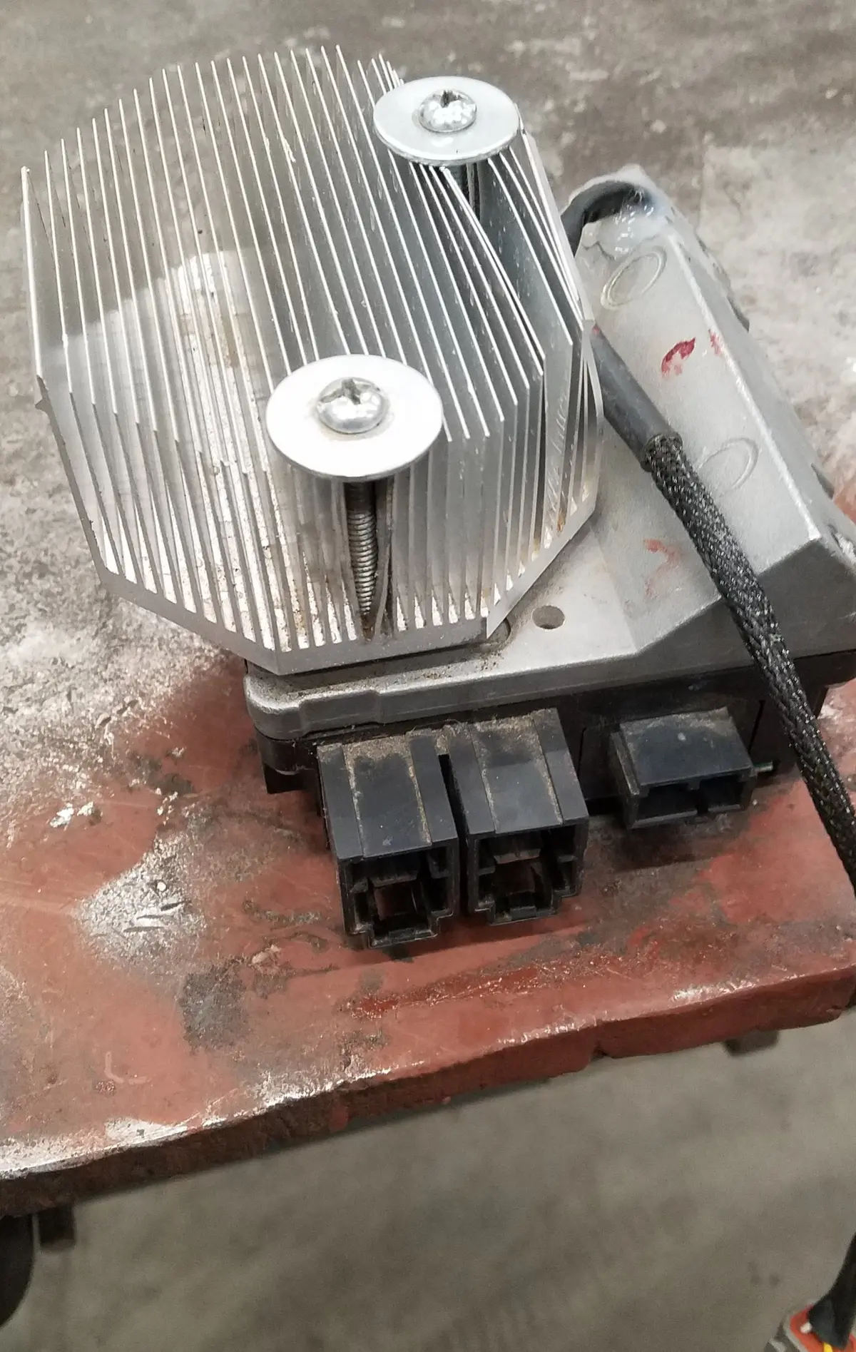 Epowersteering Ecu Heat Sink 1