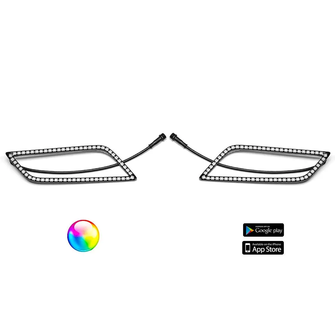 Whips 187 Style Talon Halos W Control Harness By 5150 Whips 1