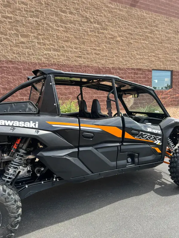 Kawasaki Teryx Krx 1000 Rear Glass Windshield 4- Seat 2022+ - By Dirt Warrior Accessories 3