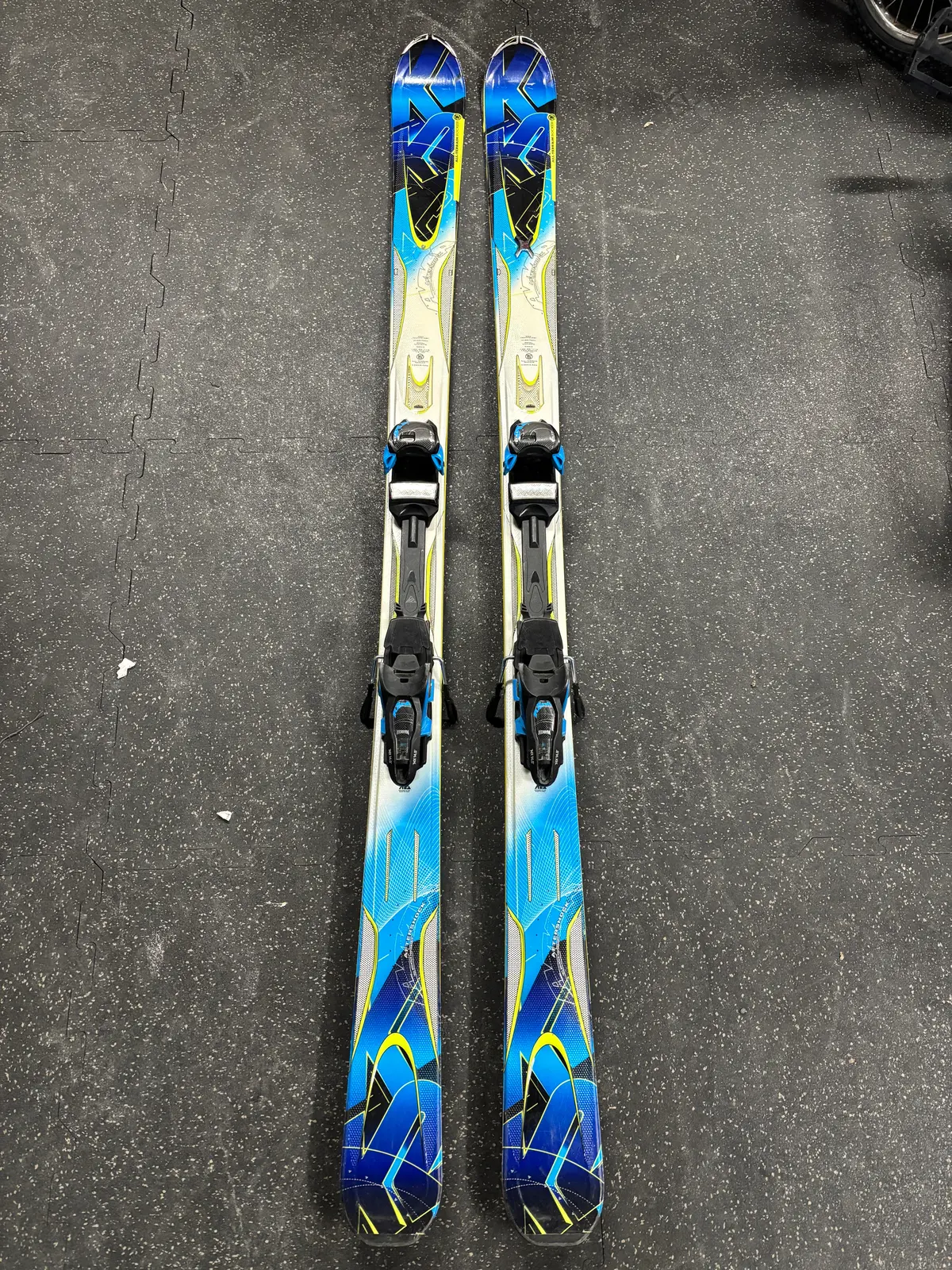 K2 Aftershock All Mountain Skis, 181Cm  Older Marker Mx 14 Bindings, See Notes 1
