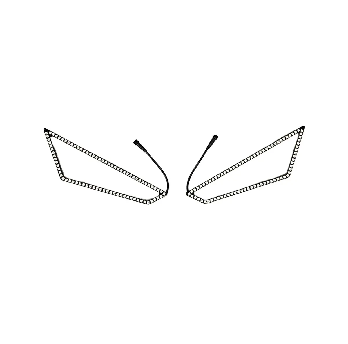 5150 Whips - 187 Style Rzr Pro Xp/Pro R Halos W/ Control Harness 1