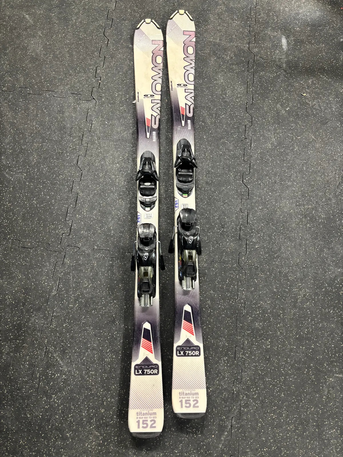 Salomon Enduro Lx750r All Mountain Rocker Skis, 152Cm, Older Salomon Bindings, See Notes 1