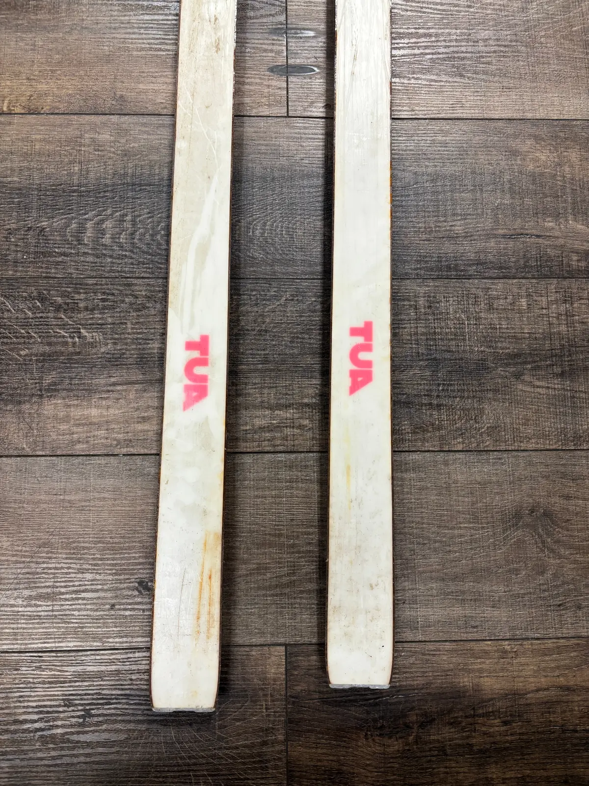 Vintage Chouinard/Tua Expresso Telemark Skis, 204 Cm, Black Diamond Bindings 1