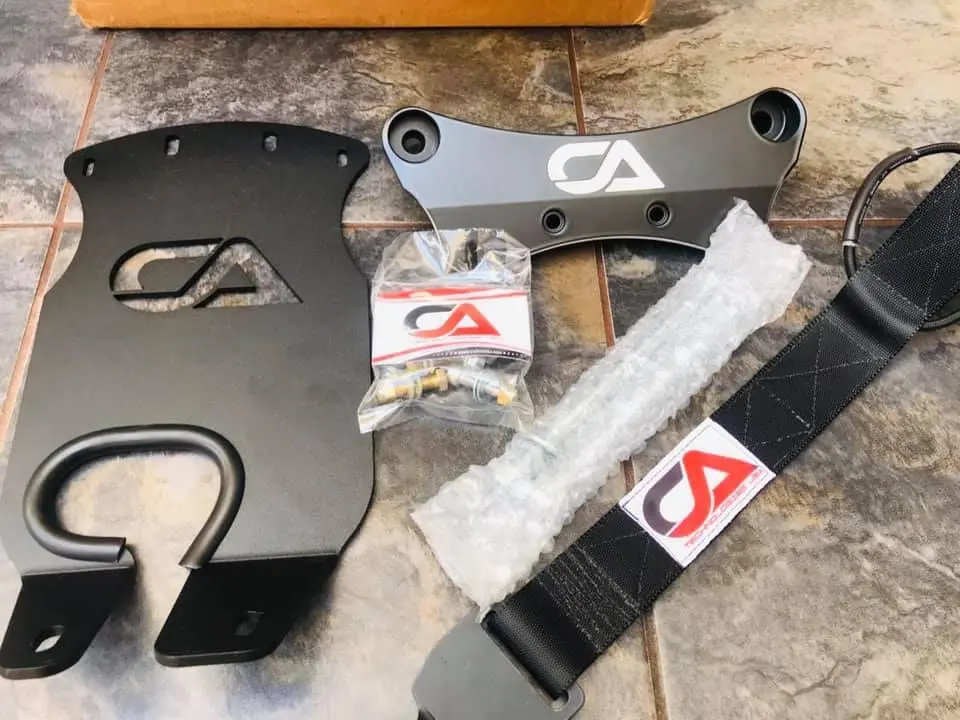 Can-Am X3 Front Suspension Limit Strap System By Ca Technologies 1
