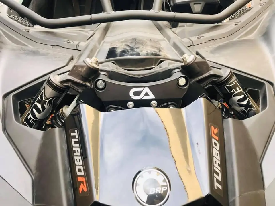 Can-Am X3 Front Suspension Limit Strap System By Ca Technologies 2