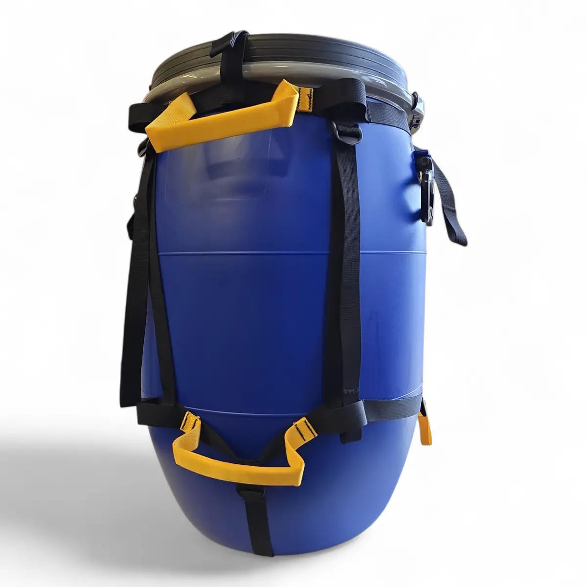 Recreational Barrel Works 60L Blue Barrel And Expedition Harness Package 2