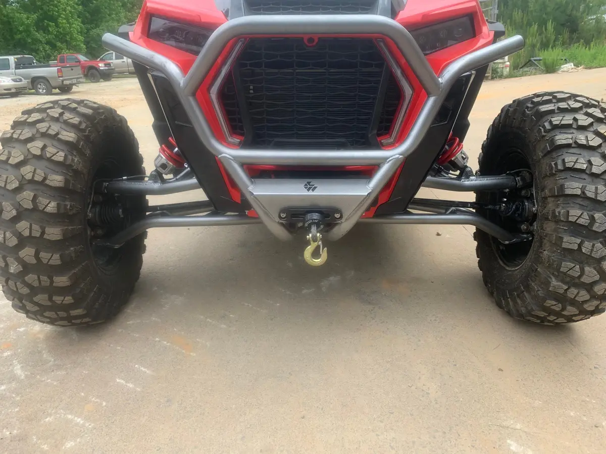 Polaris Rzr Turbo S- Front Winch Bumper By L&W Fab 1