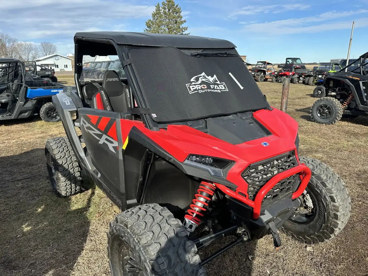 Padded Windshield Cover For Polaris Rzr Xp By Pro Fab Outdoors 1