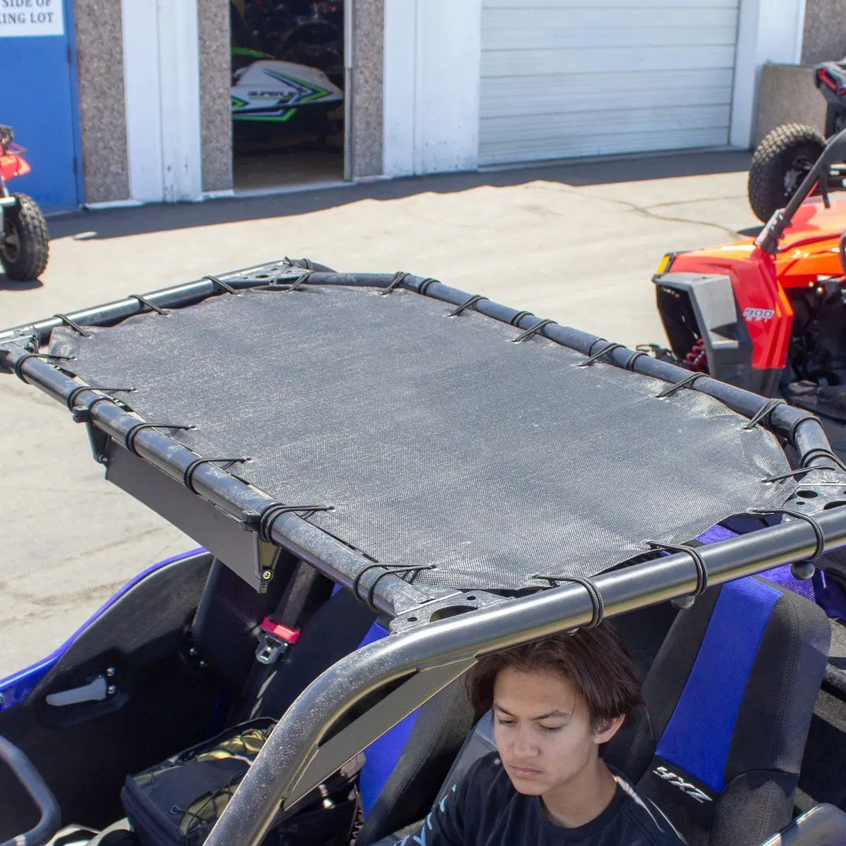 Motoroof Shade Roof – Yamaha Yxz – 2019 – Black 1