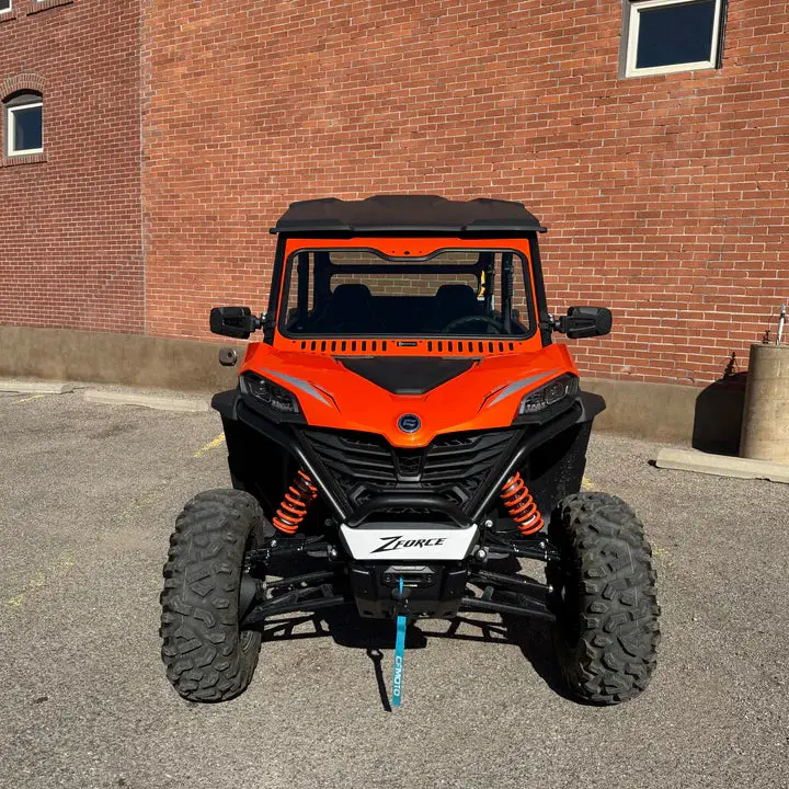 Cfmoto Zforce 950 Sport/Trail Vented Glass Windshield By Bent Metal 7