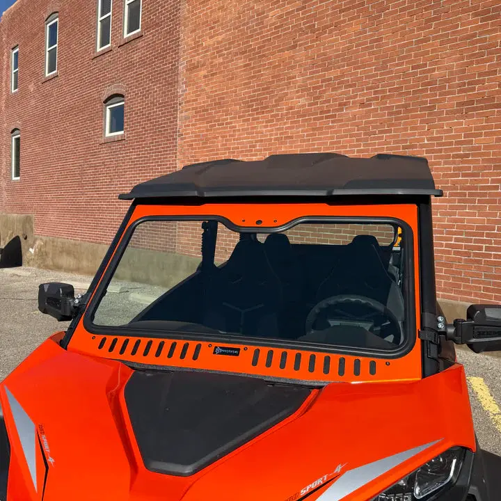 Cfmoto Zforce 950 Sport/Trail Vented Glass Windshield By Bent Metal 8