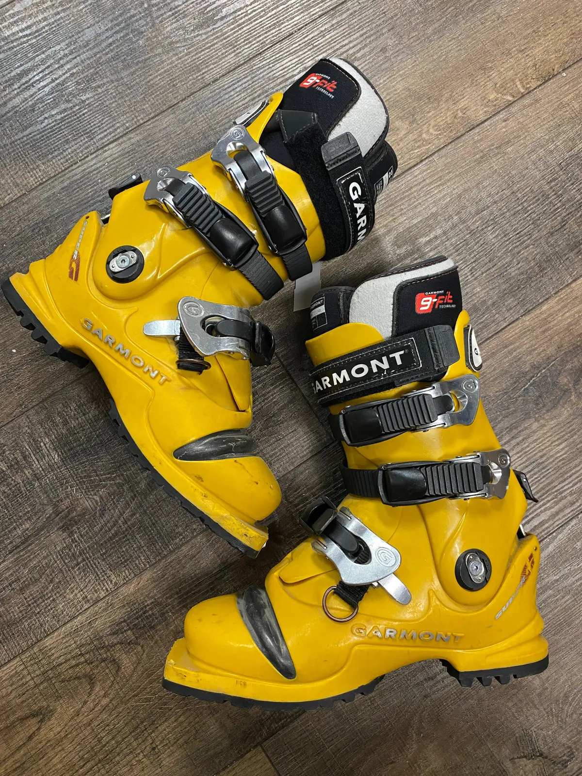 Garmont Super G Telemark Ski Boots Mondo 25.0 Men 7 Women 8 1