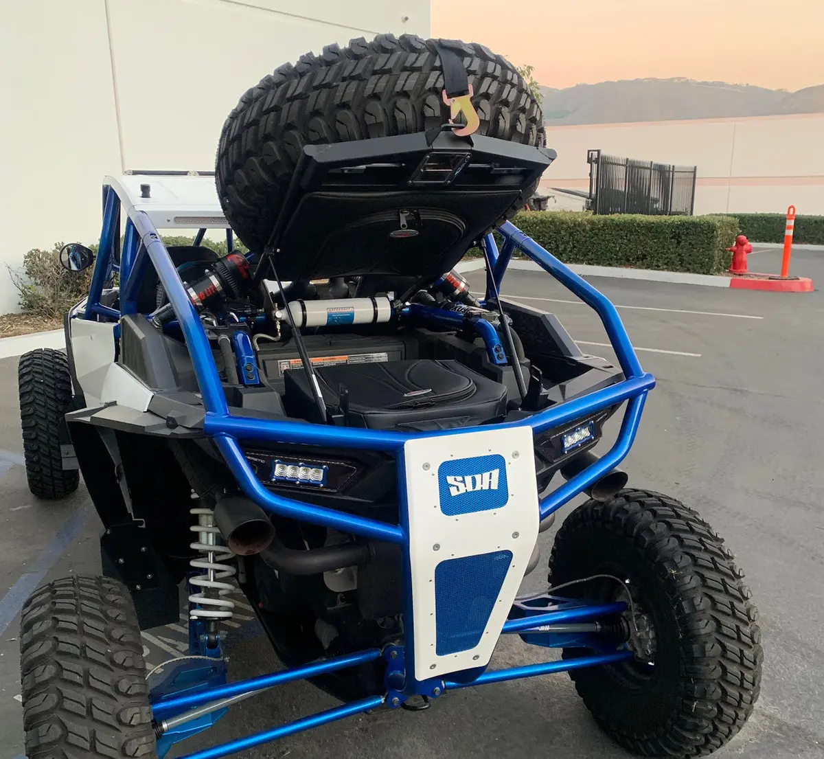 Rzr Xp Rear Adventure Rack By Sdr Motorsports 2