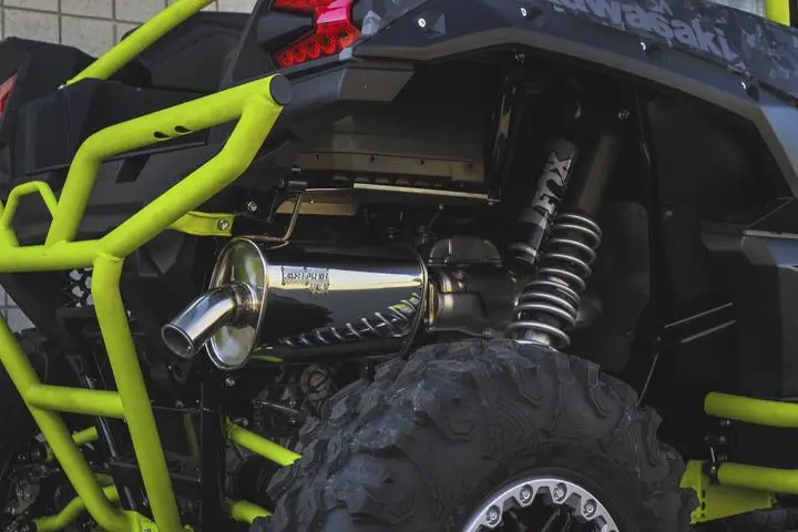 Force Turbos Kawasaki Krx 2.5" Stainless Steel Sport Exhaust 2