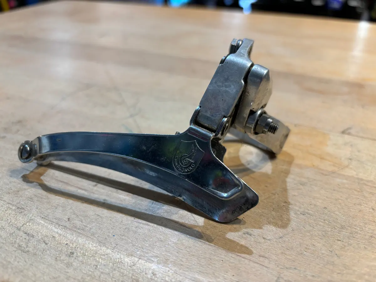 Vintage Campagnolo Double Front Derailleur, 28.6Mm Clamp 1