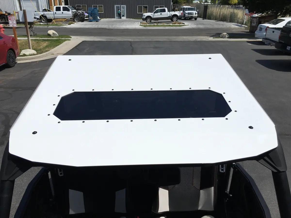 Fast Back Aluminum Roof/Top (With Sunroof) Rzr Xp 1000, Turbo By Motoarmor 1
