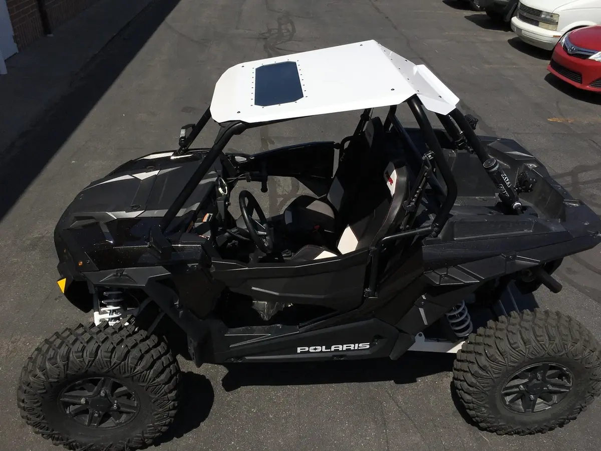Fast Back Aluminum Roof/Top (With Sunroof) Rzr Xp 1000, Turbo By Motoarmor 3
